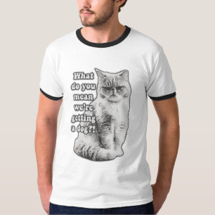 Funny grumpy cat meme for kitty lovers and owners T-Shirt