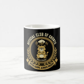 Funny Grumpy Cat | Official Club of Grunts Sarcas Coffee Mug