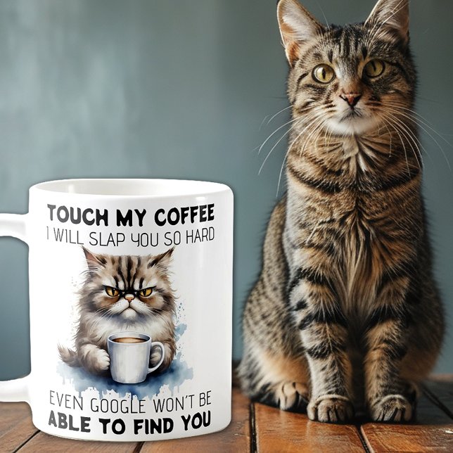 Funny Grumpy Cat Quote Coffee Mug (Creator Uploaded)