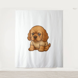 Funny Grumpy Dog Personalized Gift Custom T-shirt Tapestry