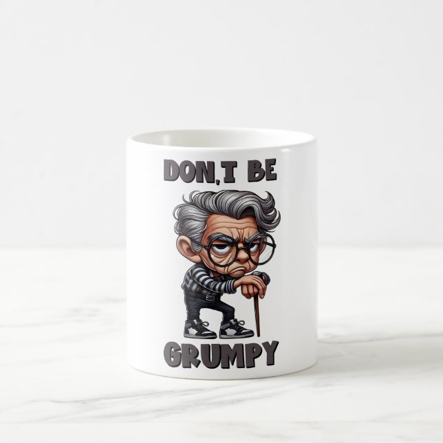 Funny/Grumpy Old Man Coffee Mug (Center)