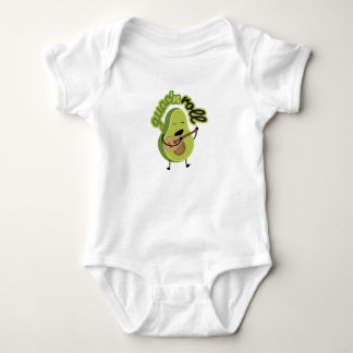 Funny Guac and Roll Avocado Baby Body Suit Bodysuit