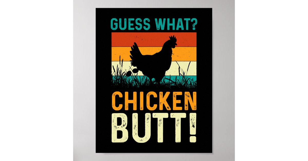 Guess What Chicken Butt Magnets for Sale
