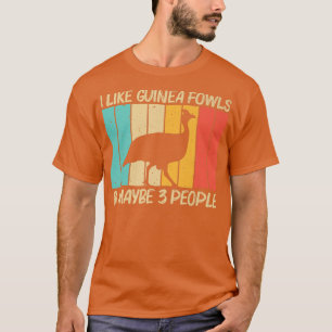 Funny Guinea Fowl Design For Men Women Guinea Hen T-Shirt