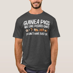 Funny Guinea Pig Art For Men Rodent Animal G T-Shirt