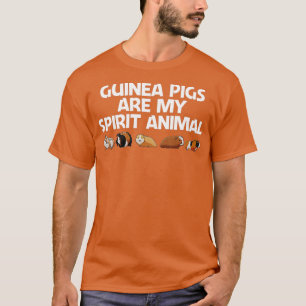 Funny Guinea Pig Art For Men Women Rodent Animal G T-Shirt