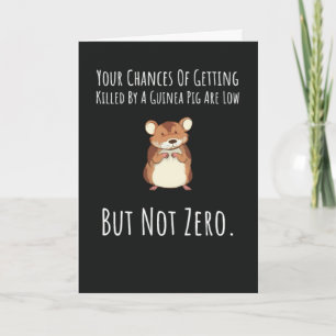 Funny Guinea Pig Cards Pets Animal Humor