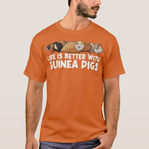 Funny Guinea Pig Design For Men Women Kids Guinea T-Shirt
