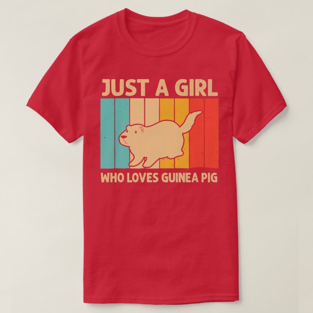 Funny Guinea Pig Design Guinea Pig Lover Animal In T-Shirt (Design Front)