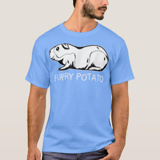 Funny Guinea Pig Furry Potato Kids Men Women 1510  T-Shirt