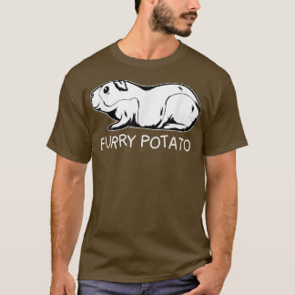 Funny Guinea Pig Furry Potato Kids Men Women  T-Shirt