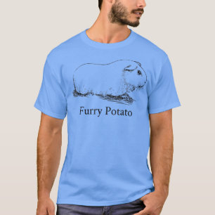 Funny Guinea Pig Furry Potato Wrongs Animals Name  T-Shirt