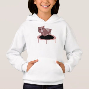 Funny Guinea Pig Gym Fitness Design Hoodie
