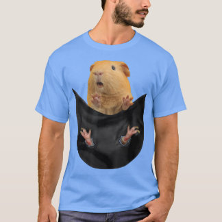 Funny Guinea Pig in Your Pocket Shirt