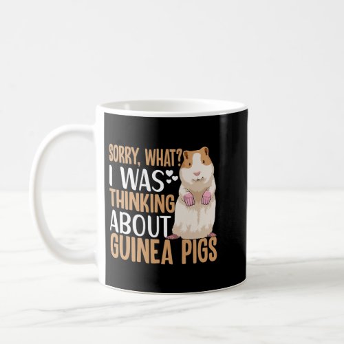 Funny Guinea Pig Owner Apparel for Guinea Pig Love Coffee Mug