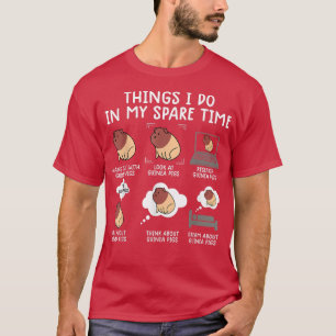 Funny Guinea Pig Shirt Srcastic Humor Guinea Pig P