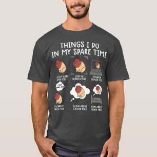 Funny Guinea Pig Shirt Srcastic Humor Guinea Pig P