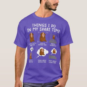 Funny Guinea Pig Shirt Srcastic Humor Guinea Pig P