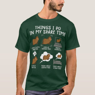 Funny Guinea Pig Shirt Srcastic Humor Guinea Pig P