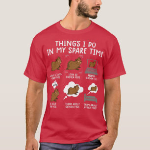 Funny Guinea Pig Shirt Srcastic Humor Guinea Pig P