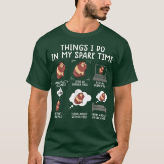 Funny Guinea Pig Shirt Srcastic Humor Guinea Pig P