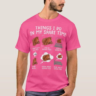 Funny Guinea Pig Shirt Srcastic Humor Guinea Pig P