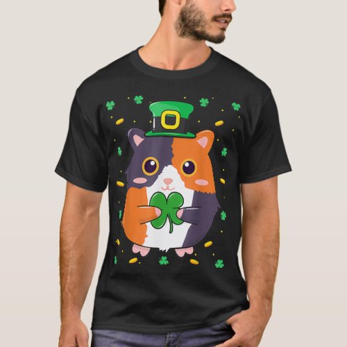 Funny Guinea Pig St Patricks Irish Day  Costume Gi T_Shirt