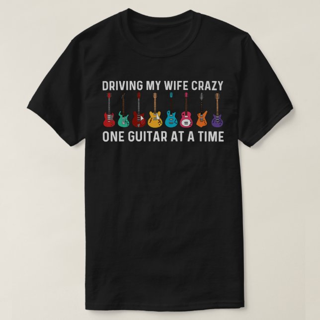 Funny Guitar Art Men Grandpa Guitar Player Music I T-Shirt (Design Front)