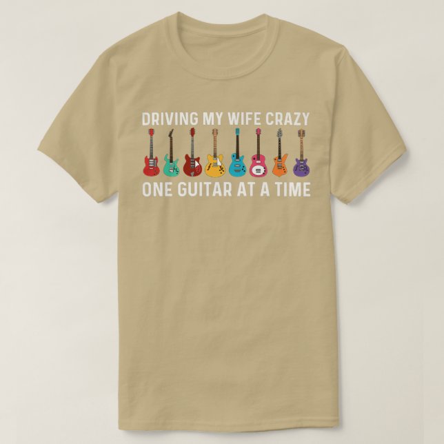 Funny Guitar Art Men Grandpa Guitar Player Music I T-Shirt (Design Front)