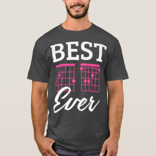 Funny Guitar Best Gf Ever Vintage Music T-Shirt