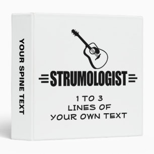 Funny Guitar Binder