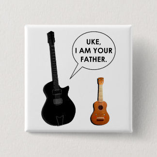 funny guitar button