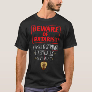 Funny Guitar Humor Guitar Jokes T-Shirt