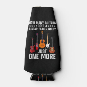 Funny Guitar Player Art For Men Women Guitarist Gu Bottle Cooler