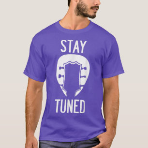 Funny Guitar Stay Tuned Vintage Music803 T-Shirt