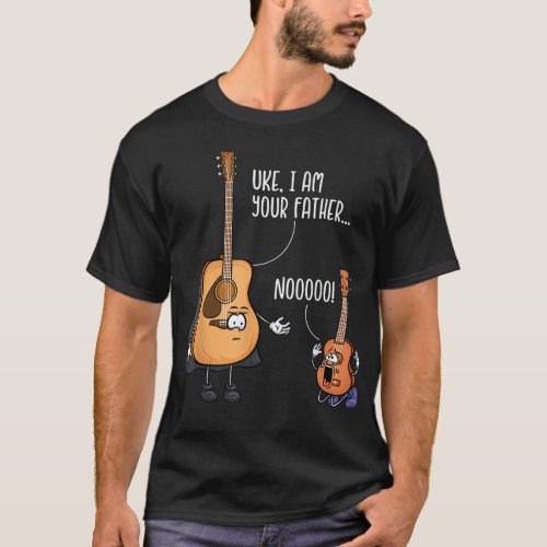 Funny Guitar Tshirt Ukelele Shirt Uke I Am Your  T_Shirt