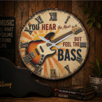Funny Guitar You Hear the Music But Feel the Bass