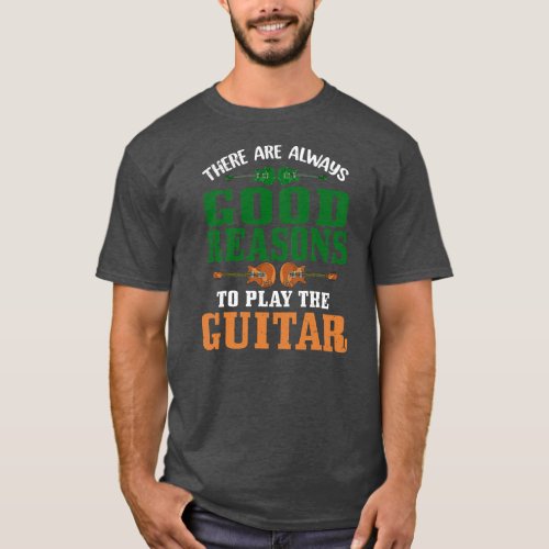 Funny Guitarist Rock Musician Guitar Player T_Shirt