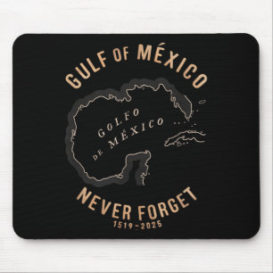 Funny Gulf Of Usa America Gulf Of Mexico Never For Mouse Pad