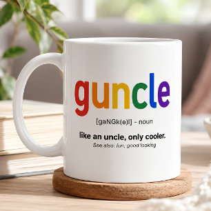 Funny Guncle Definition Coffee Mug