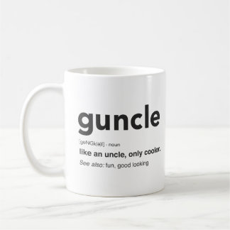 Funny Guncle Definition Print Coffee Mug