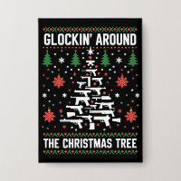Funny Guns Ugly Christmas Sweaters for Gun Lovers 