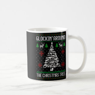 Funny Guns Ugly Christmas Sweaters For Gun Lovers Coffee Mug