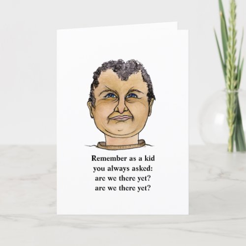 Funny Guy Loving Retirement Card