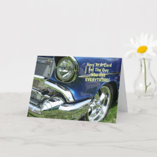Funny Guy Who Has Everything, Blue '57 Chevy, Vs 2 Card