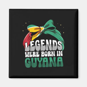 Funny Guyanese Flag Guyana Magnet