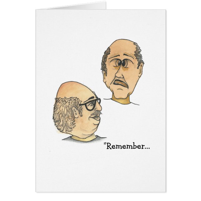 Funny Guys and Nice Normal Family Cards (Front)
