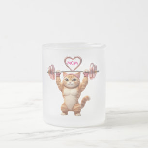 Funny Gym Cat Mom Mug – Mother’s Day Fitness Gift