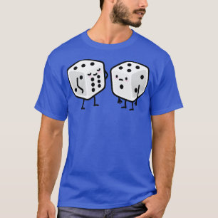 Funny gym dices Six pack abs workout bodybuilding T-Shirt