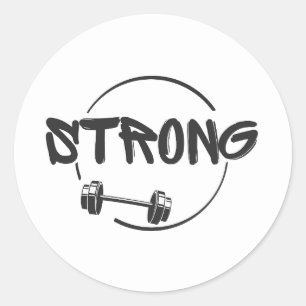Funny Gym / Fitness Sticker no excuses